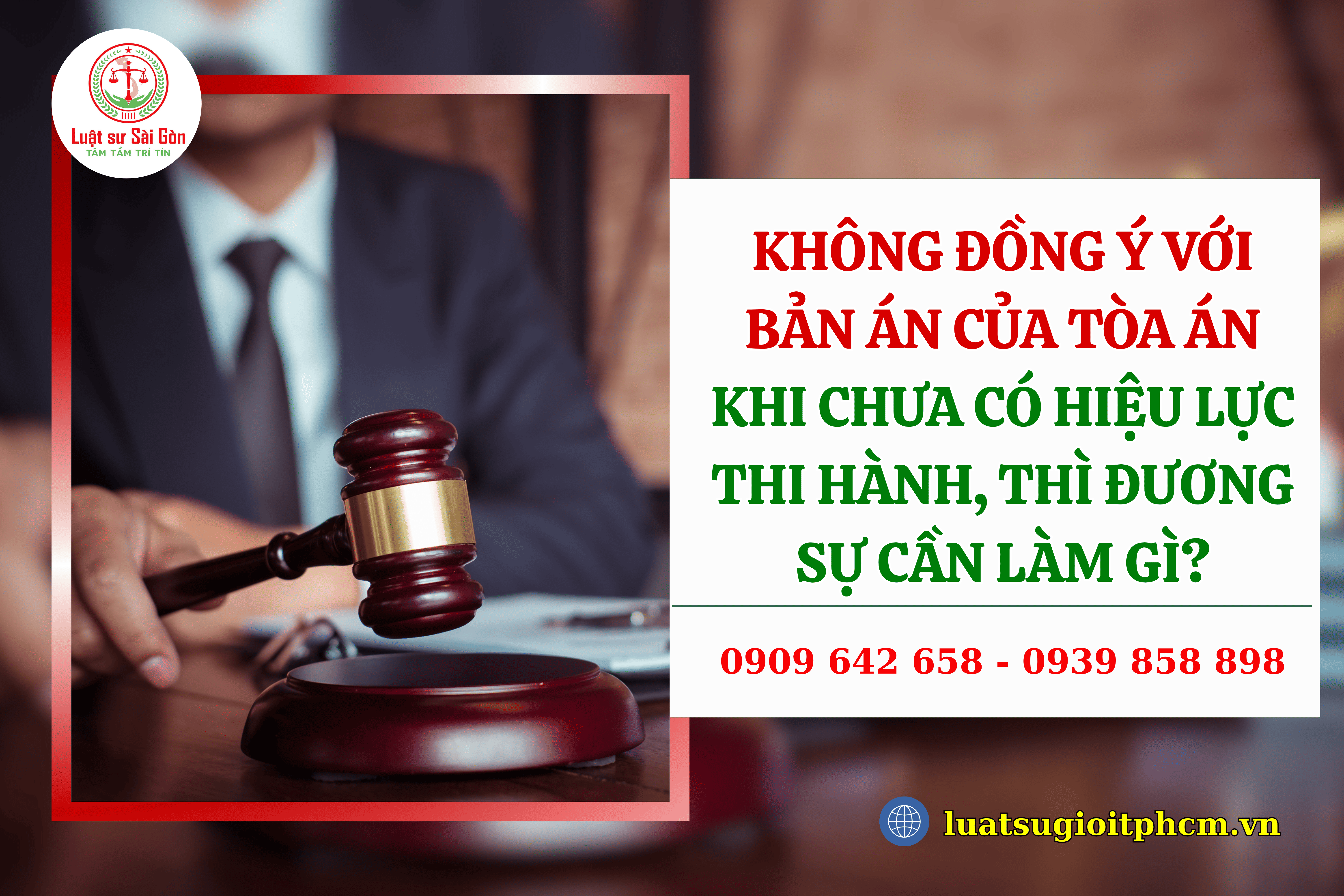 khong dong y voi ban an quyet dinh cua toa an duong su can lam gi